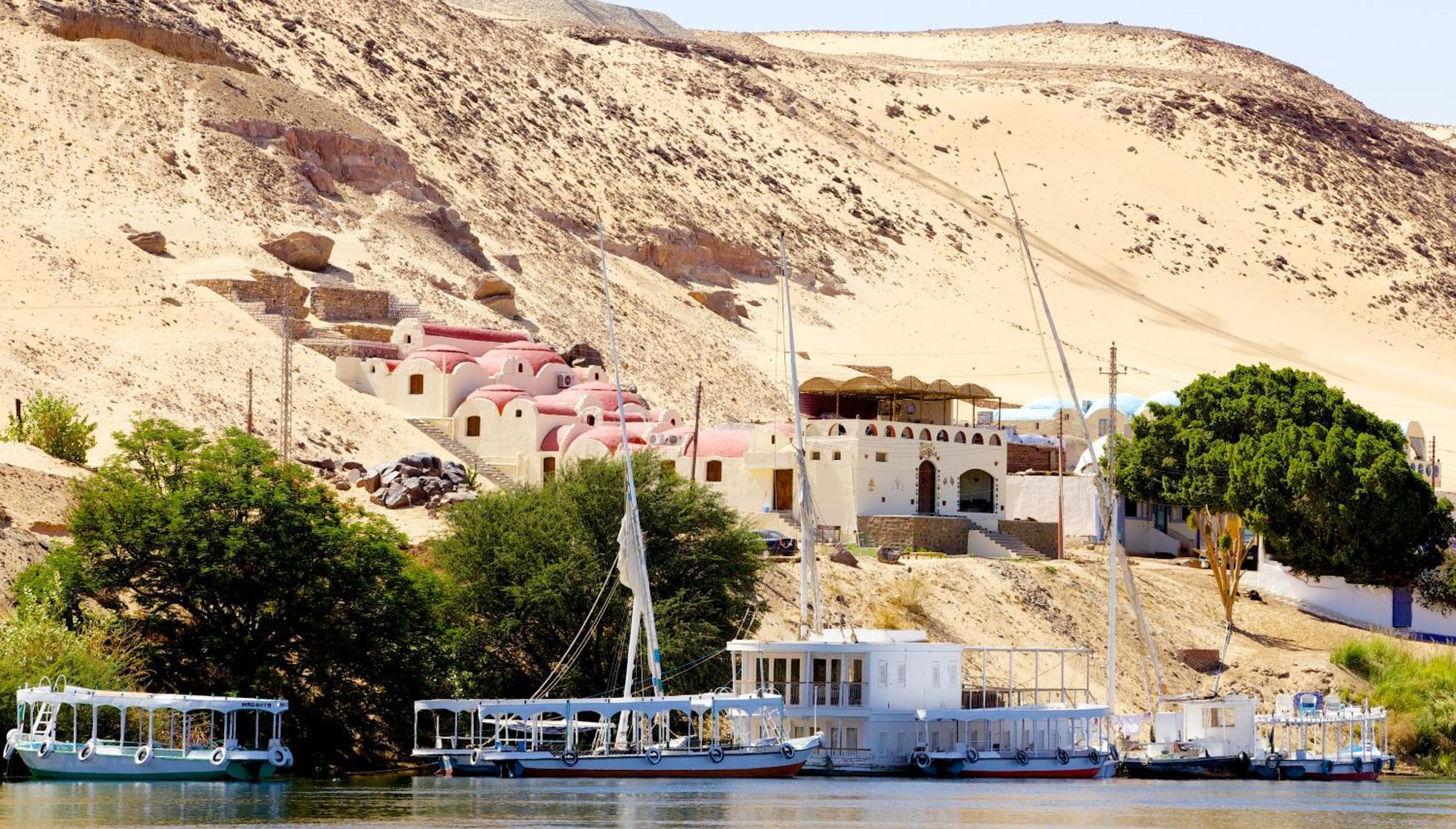 Hadouta Masreya Nubian Guest House Assuan Exterior foto
